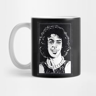 FRANK-N-FURTER - The Rocky Horror Picture Show (Black and White) Mug